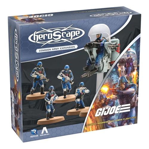 G.I.-JOE-Heroscape-COBRA-Troopers-and-COBRA-Flight-Pod-Army-Tabletop Gaming