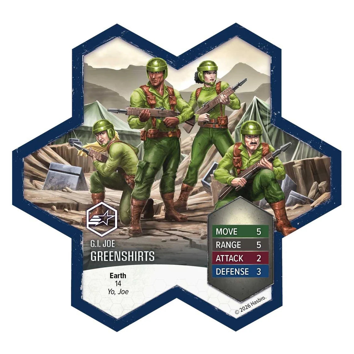 G.I. JOE Heroscape: Greenshirts and Battle Copter Army Expansion-Tabletop Gaming