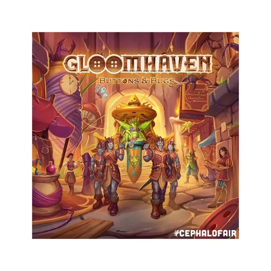 Gloomhaven Buttons And Bugs Board Game - Tabletop Gaming