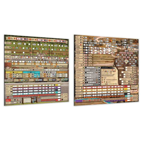Hadrian's Wall and The Anarchy Dry Erase Boards-Tabletop Gaming