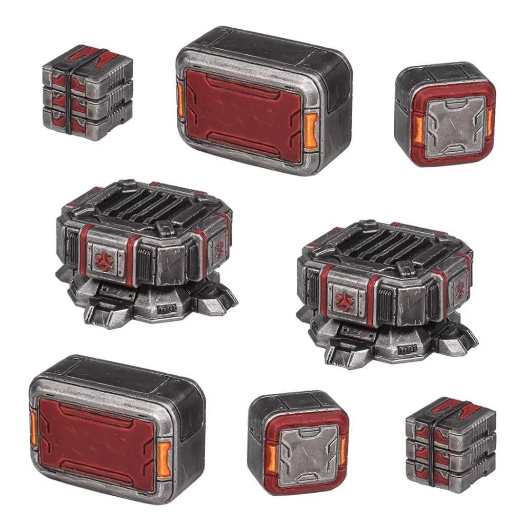 Halo: Flashpoint - Banished Garrison Scenery Set- Table Top Gaming