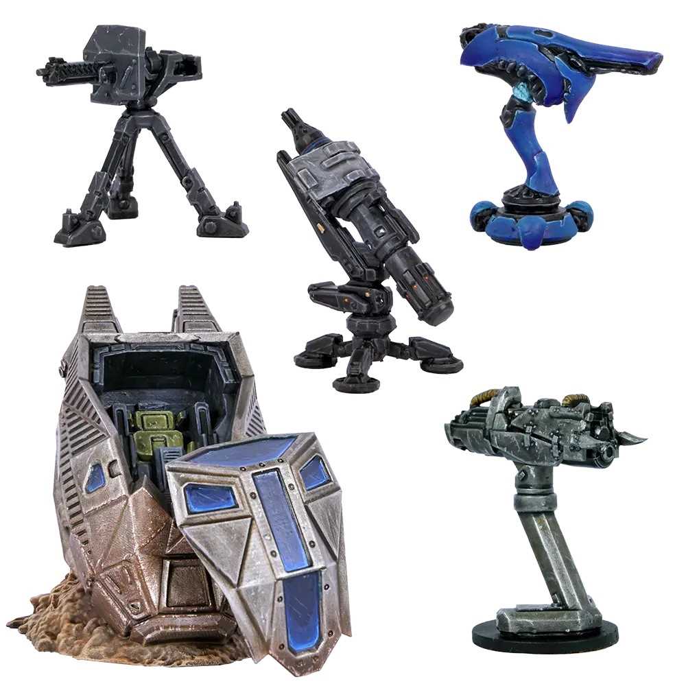 Halo: Flashpoint - ODST Scenery Set- Table Top Gaming
