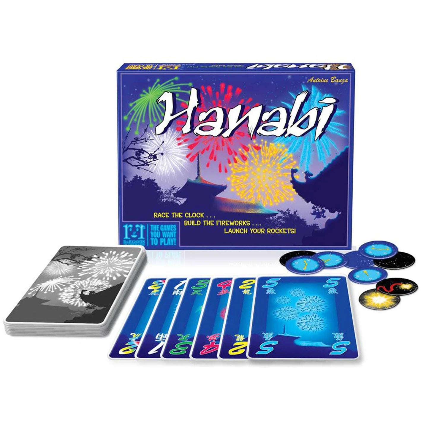 Hanabi Card Game Contents - Tabletop Gaming