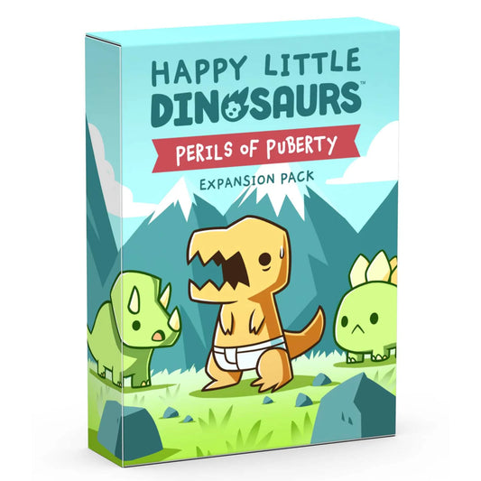 Happy Little Dinosaurs: Perils of Puberty Expansion 1 - Tabletop Gaming