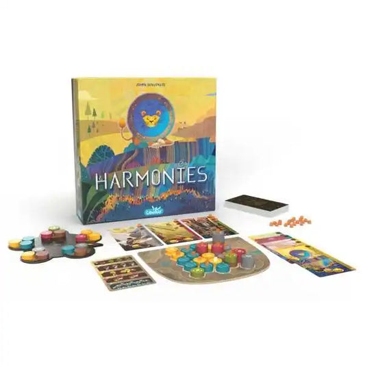 Harmonies Board Game Contents - Tabletop Gaming