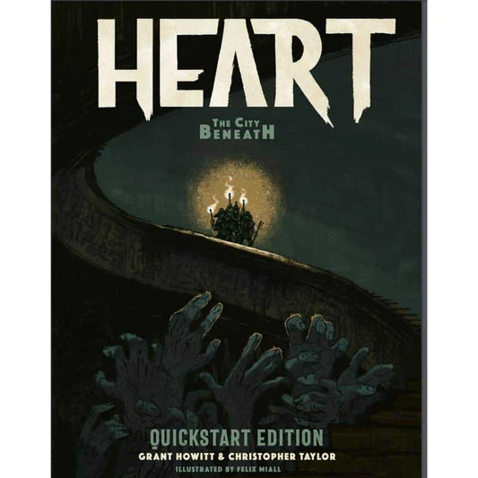 Heart Quickstart - Spine Printing-Tabletop Gaming