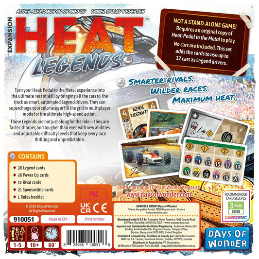 Heat-Legends- Table Top Gaming 