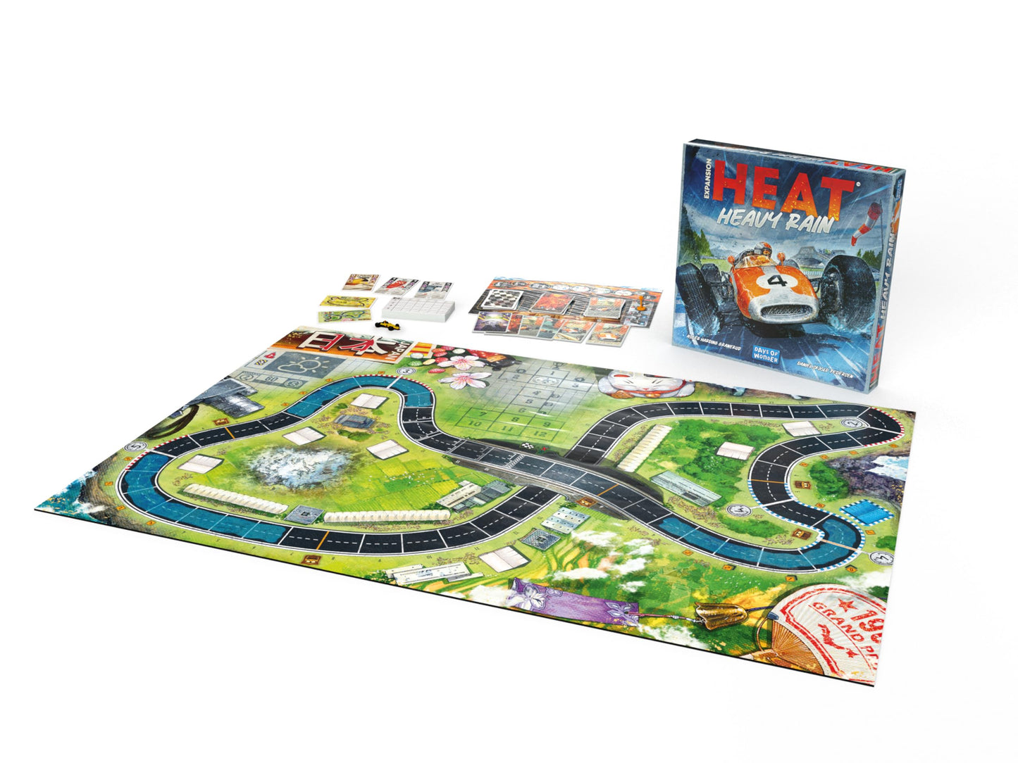 Heat: Pedal to the Metal - Heavy Rain- TableTop Gaming