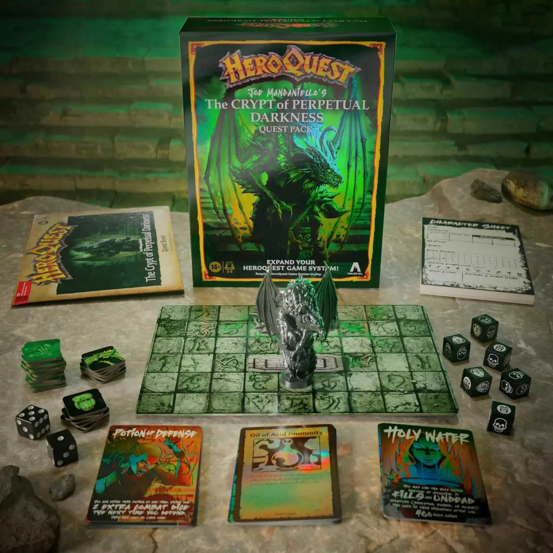 HeroQuest:Crypt Of Perpetual Darkness- TableTop Gaming 