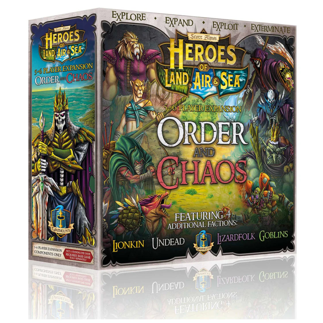 Heroes of Land, Air & Sea: Order and Chaos Expansion-Tabletop Gaming