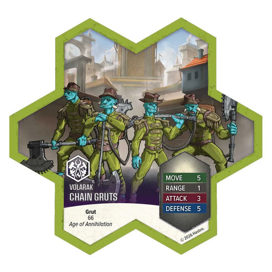Heroscape: Chain Gruts and Ramosaur Rider Army Expansion_Tabletop Gaming