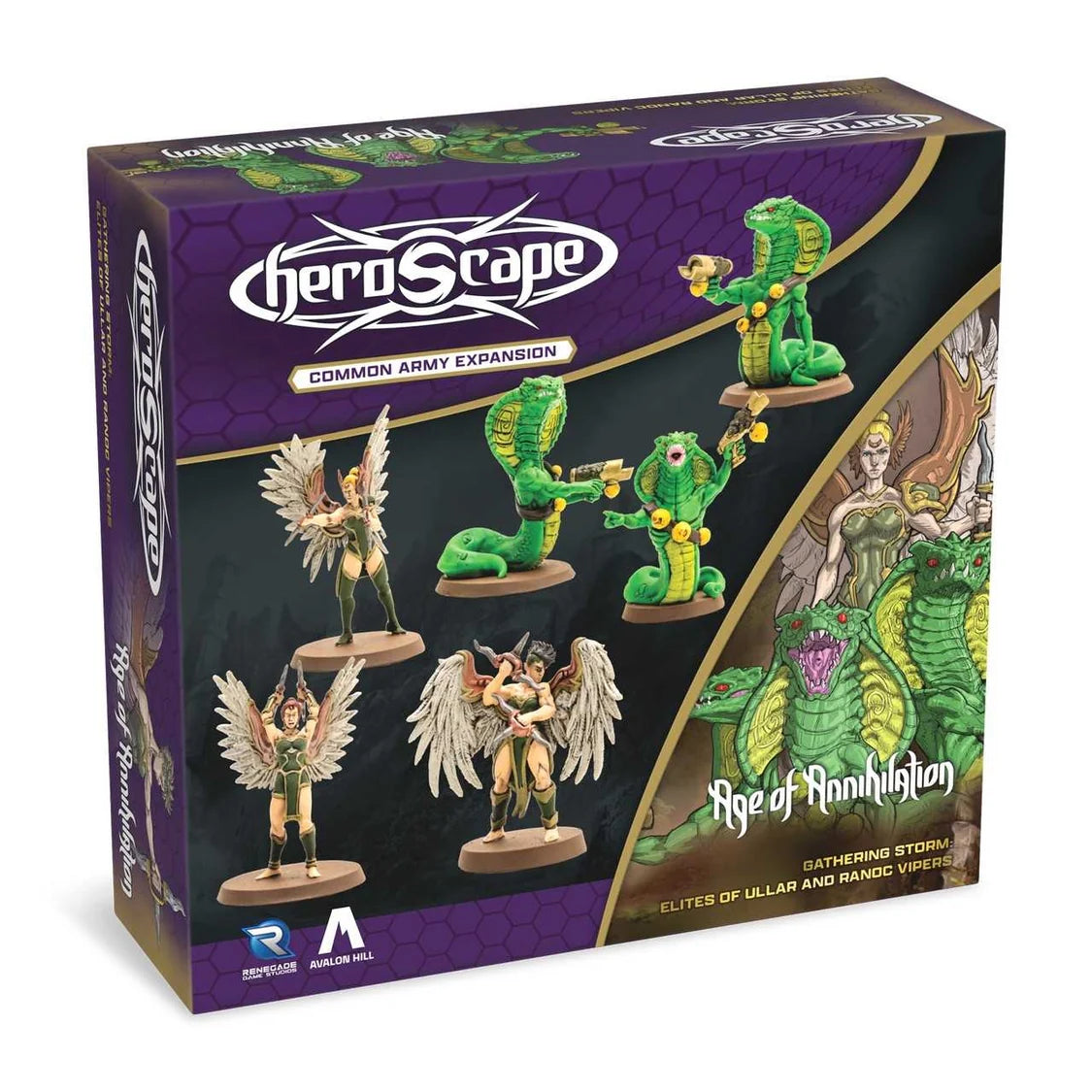 Heroscape: Elites of Ullar and Ranoc Vipers Army Expansion-Tabletop Gaming
