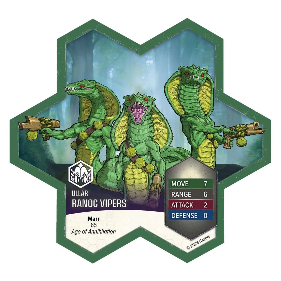 Heroscape: Elites of Ullar and Ranoc Vipers Army Expansion-Tabletop Gaming