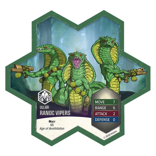 Heroscape: Elites of Ullar and Ranoc Vipers Army Expansion-Tabletop Gaming