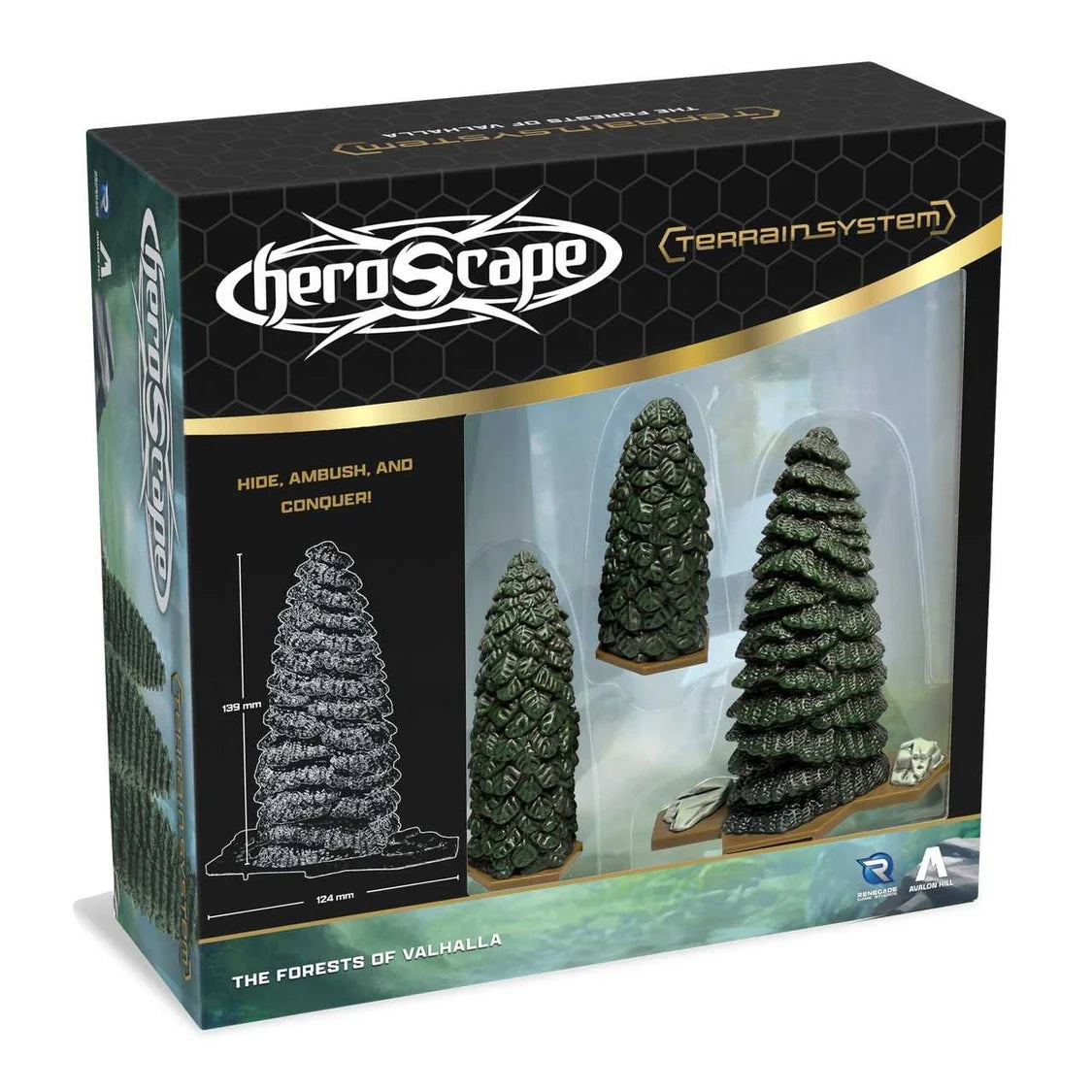 Heroscape: Forests of Valhalla Terrain Expansion-Tabletop Gaming