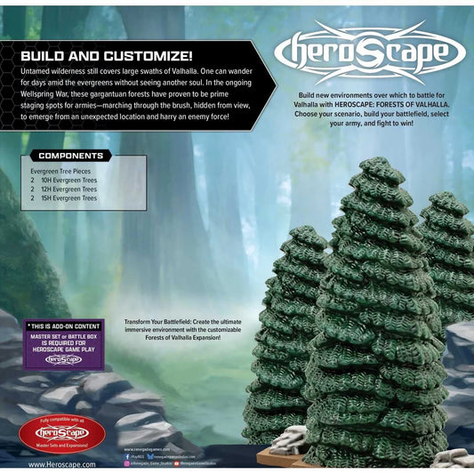 Heroscape: Forests of Valhalla Terrain Expansion-Tabletop Gaming