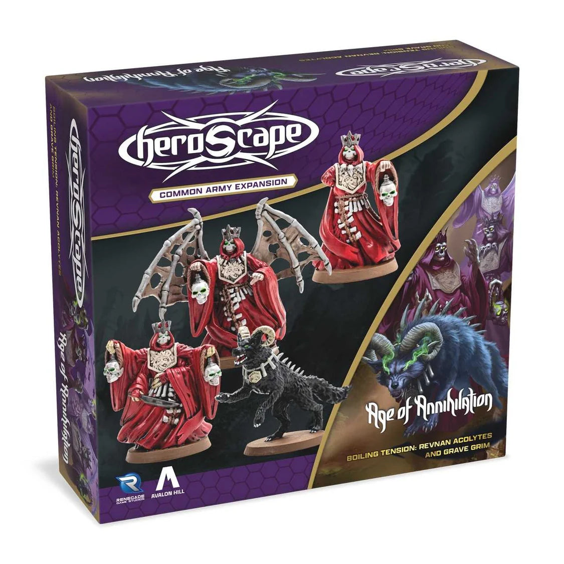 Heroscape: Revnan Acolytes and Grave Grim Army Expansion-Tabletop Gaming
