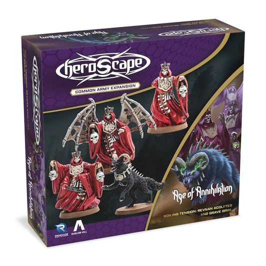 Heroscape: Revnan Acolytes and Grave Grim Army Expansion-Tabletop Gaming