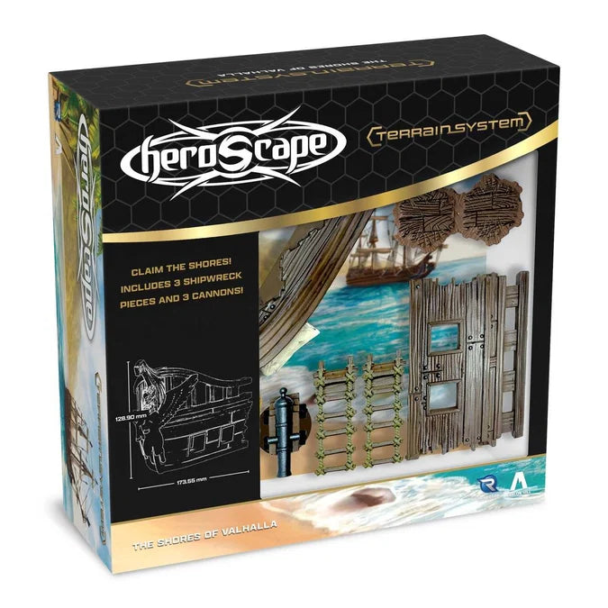Heroscape: Shores of Valhalla Terrain Expansion-Tabletop Gaming