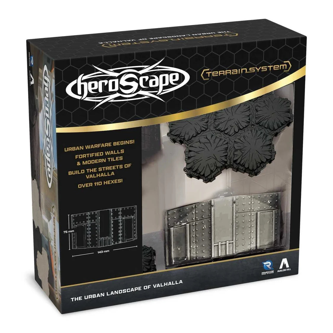 Heroscape: The Urban Landscape of Valhalla Terrain Expansion-Tabletop Gaming