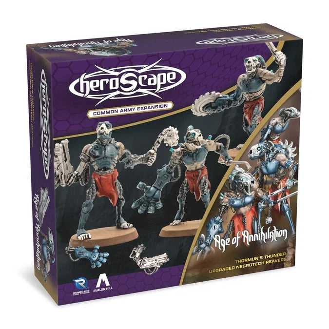 Heroscape: Upgraded Necrotech Reavers Army Expansion-Tabletop Gaming