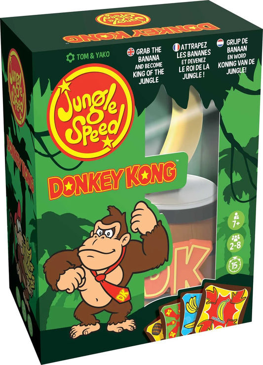 Jungle Speed Donkey Kong (Eco Pack) Card Game - Tabletop Gaming