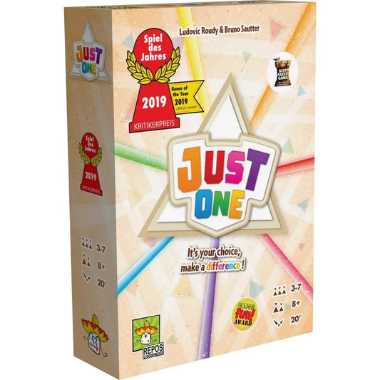 Just One Board Game Front - Tabletop Gaming