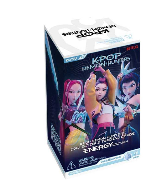 KPop Demon Hunters-Collectible Trading Cards-Energy Edition Foil-001-EMEA-Series 1-B-Tabletop Gaming