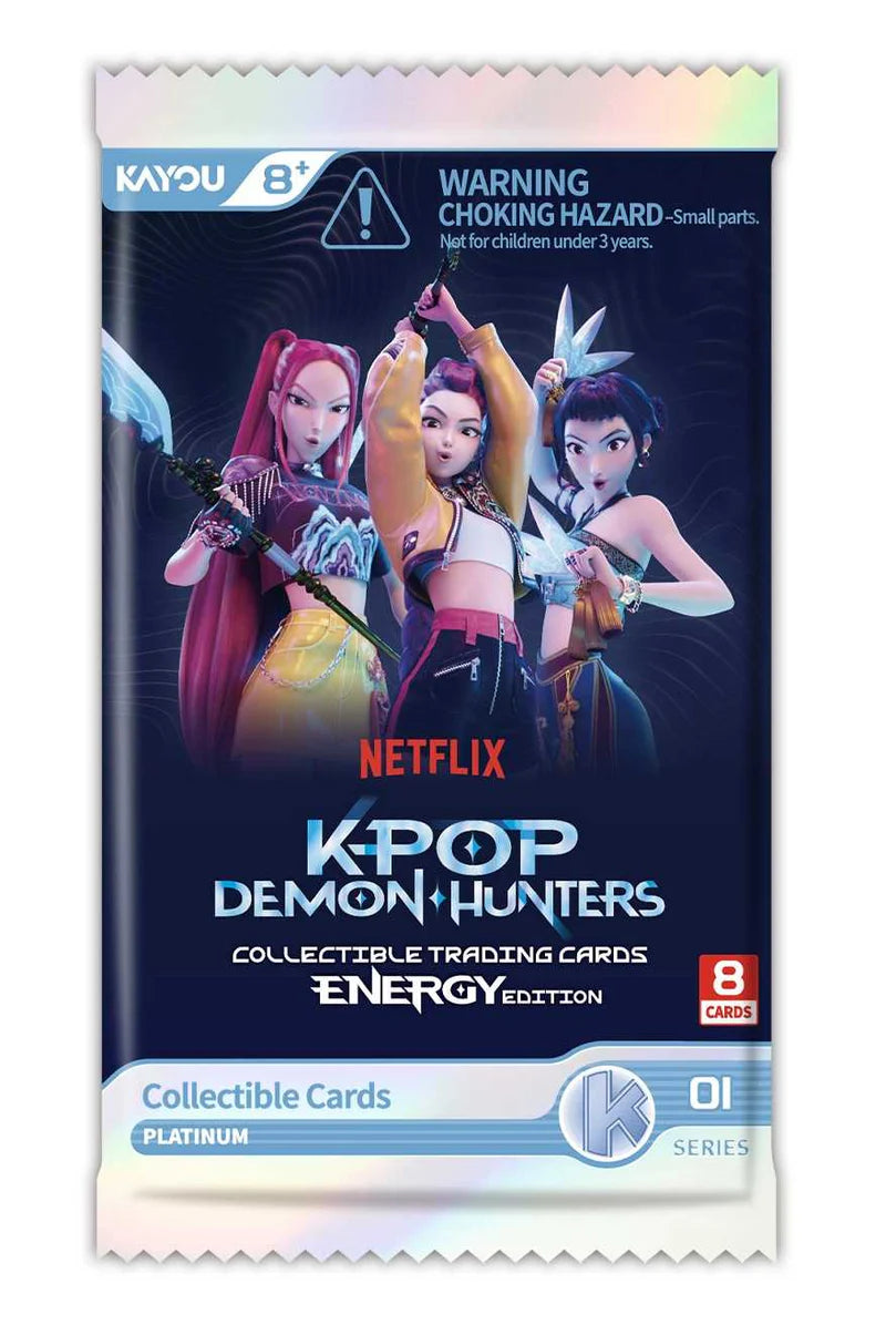KPop Demon Hunters-Collectible Trading Cards-Energy Edition Foil-001-EMEA-Series 1-B-Tabletop Gaming