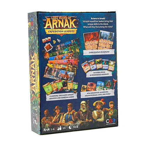 Lost Ruins of Arnak: Expedition Leaders-Tabletop Gaming