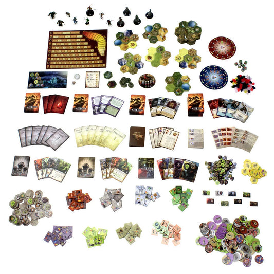 Mage Knight Ultimate Edition Contents - Tabletop Gaming