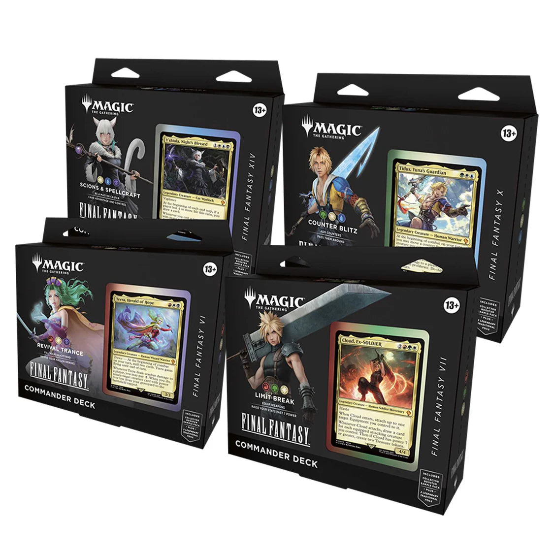 Magic: The Gathering: Final Fantasy Commander Deck - Tabletop Gaming