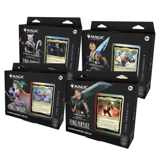 Magic: The Gathering: Final Fantasy Commander Deck - Tabletop Gaming
