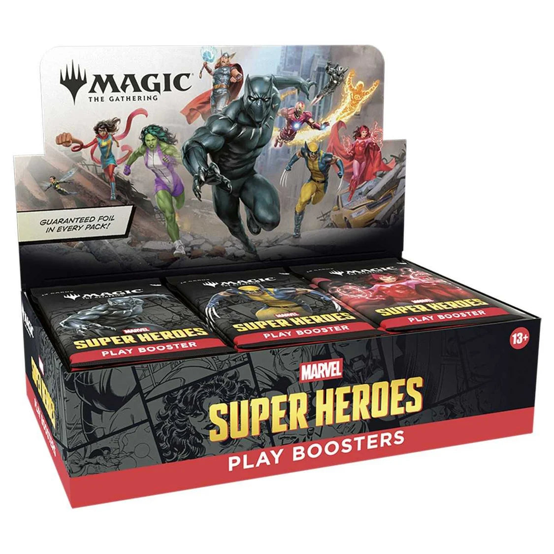 Magic: The Gathering: Marvel Super Heroes Play Booster - Tabletop Gaming