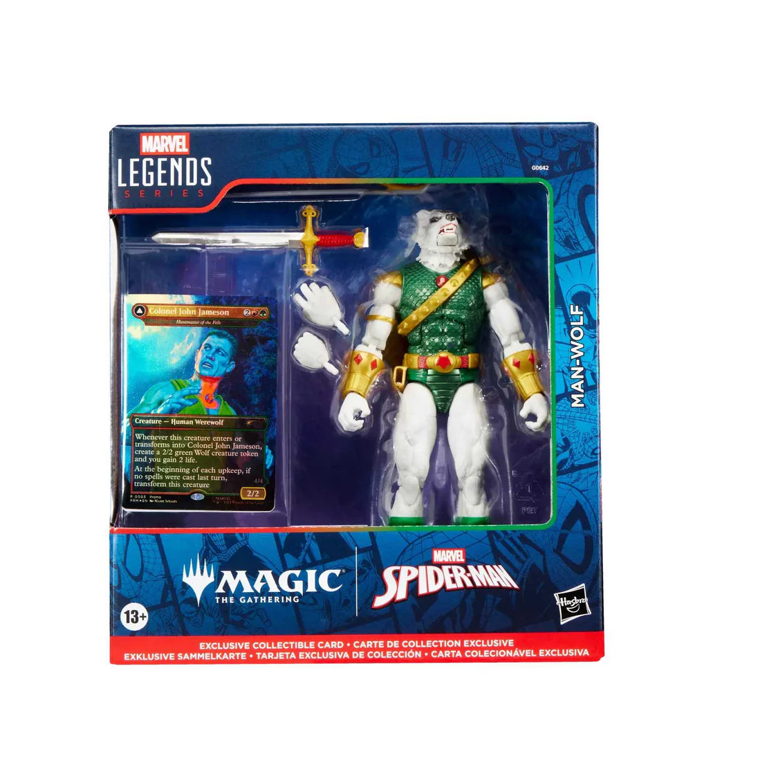 Magic the Gathering Spiderman Legends Man-Wolf-Tabletop Gaming