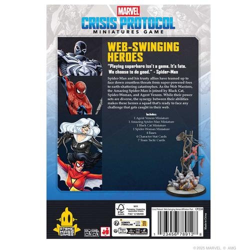 Marvel-Crisis-Protocol-Web-Swinging-Heroes- Table top Gaming