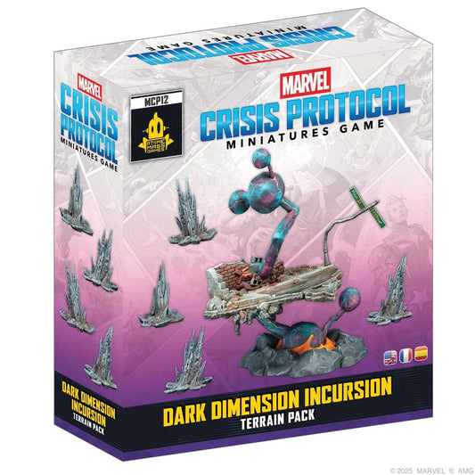 Marvel: Crisis Protocol - Dark Dimension Incursion Terrain Pack- Tabletop Gaming