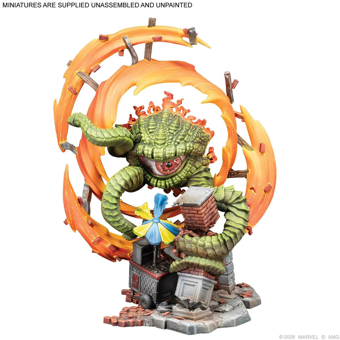 Marvel: Crisis Protocol - Dimensional Terror Terrain Pack-Tabletop Gaming