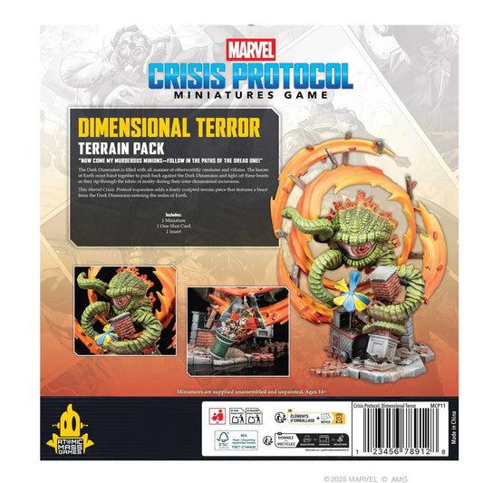 Marvel: Crisis Protocol - Dimensional Terror Terrain Pack-Tabletop Gaming