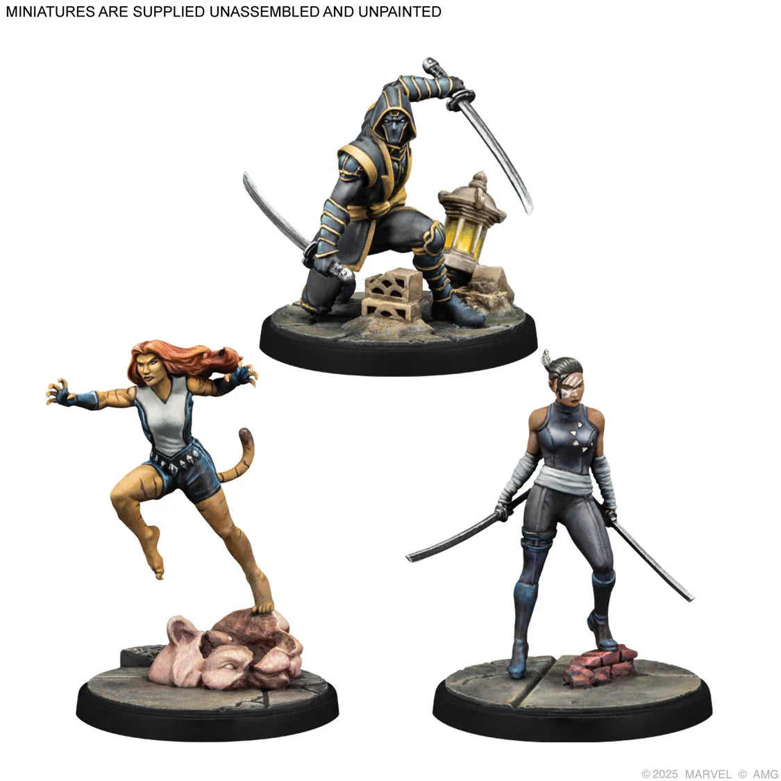 Marvel: Crisis Protocol - Echo, Ronin, Tigra- Table Top Gaming