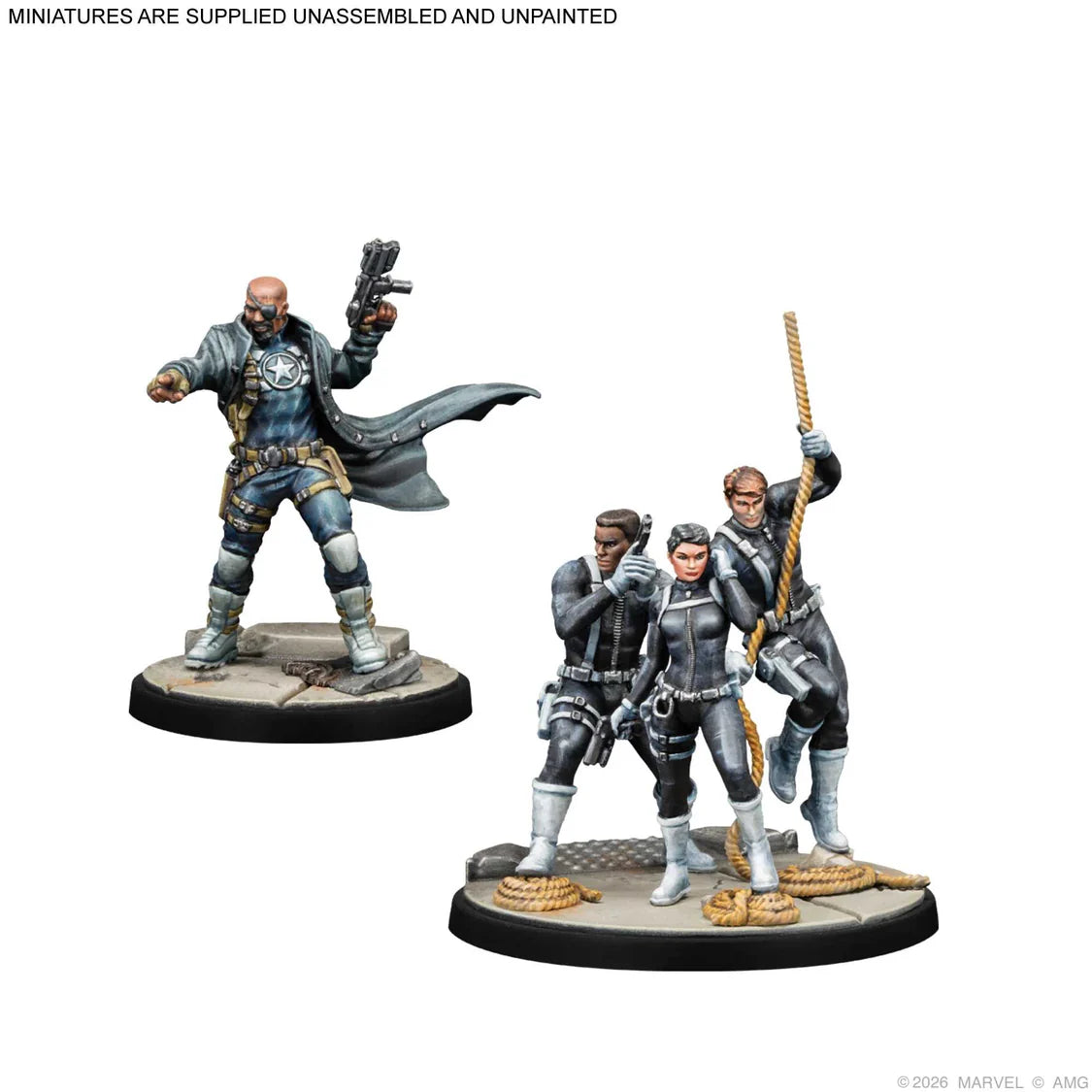 Marvel: Crisis Protocol - S.H.I.E.L.D Affiliation Pack-Table Top Gaming