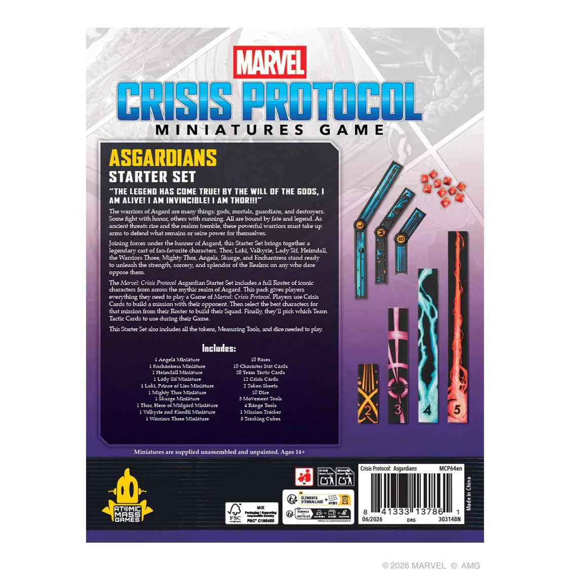 Marvel: Crisis Protocol - Asgardians Starter Set-Tabletop Gaming
