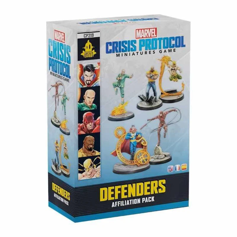 Marvel: Crisis Protocol Defenders Affiliation Pack- Table Top Gaming