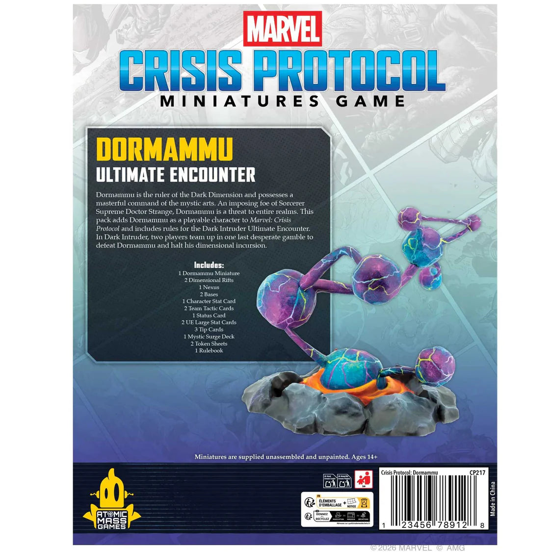 Marvel: Crisis Protocol – Dormammu Ultimate Encounter- Table Top Gaming