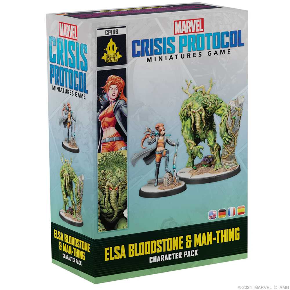 Marvel Crisis Protocol: Elsa Bloodstone & Man-Thing- Table Top Gaming