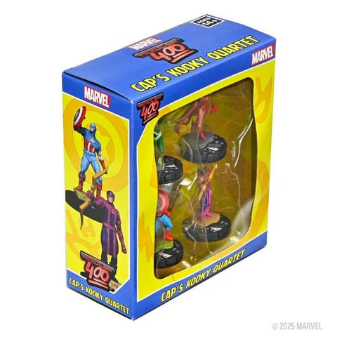 Marvel HeroClix 400: Cap's Kooky Quartet 3 - Tabletop Gaming