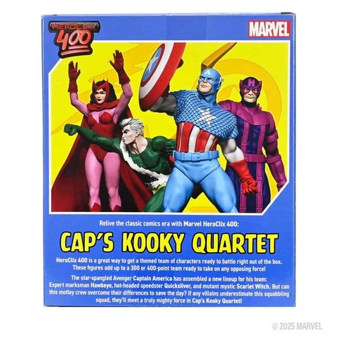 Marvel HeroClix 400: Cap's Kooky Quartet 4 - Tabletop Gaming