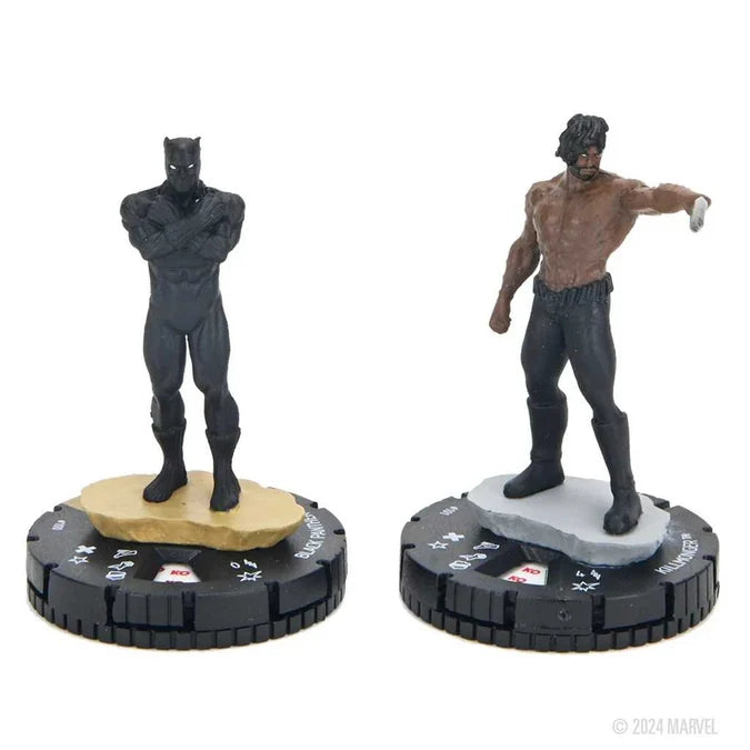Marvel HeroClix: Black Panther Play at Home Kit (T'Challa vs Killmonger) 3 - Tabletop Gaming