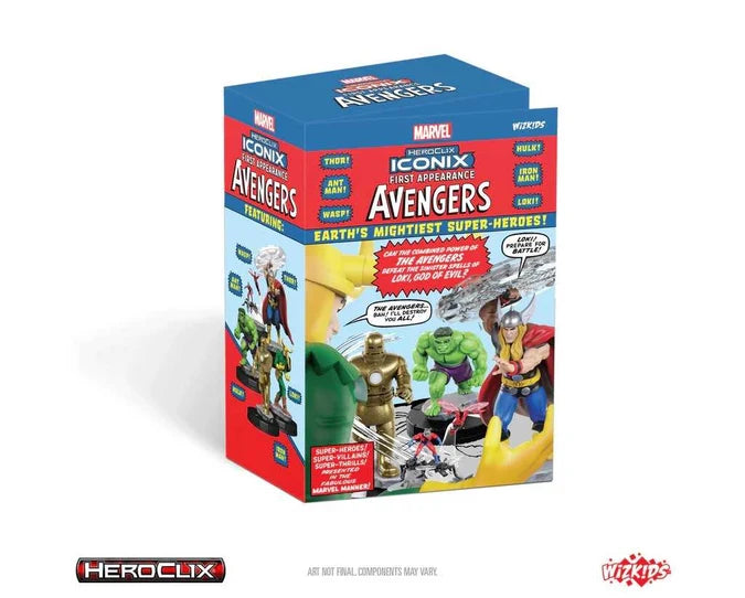 Marvel HeroClix Iconix: First Appearance Avengers - Tabletop Gaming