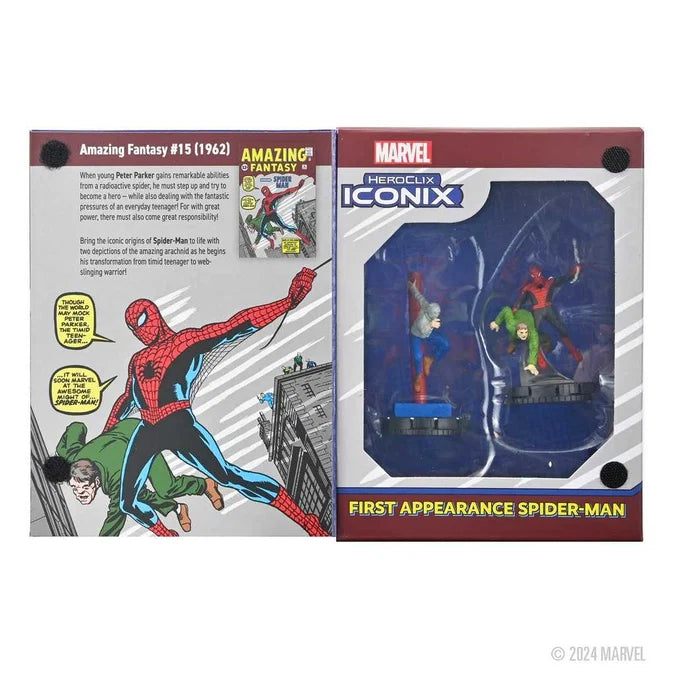 Marvel HeroClix Iconix: First Appearance Spider-Man 4 - Tabletop Gaming